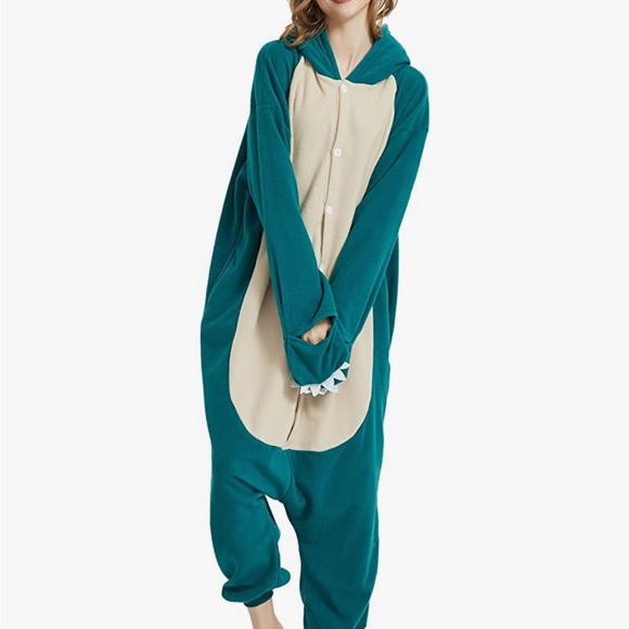 Pokemon Snorlax Onesie For Adults and Teenagers (Size S-XL) - Picture 5 of 9
